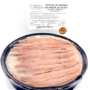 Pandereta de Anchoas Doble Cero Edicion Gourmet.